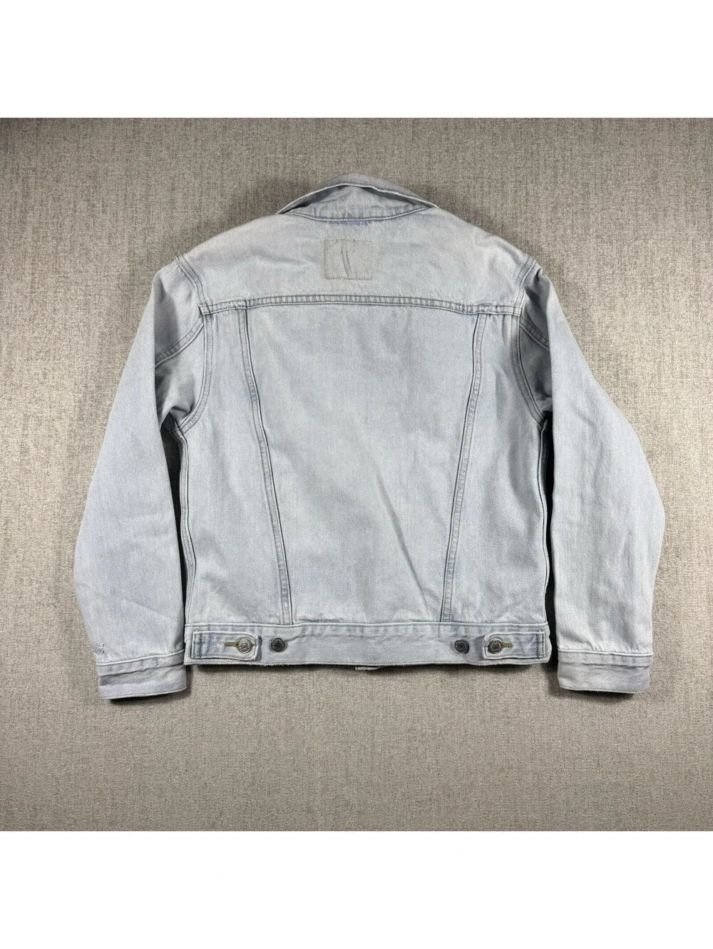 Levi’s Women’s Trucker Denim Jacket Size S Light Wash 100% Cotton Classic Blue